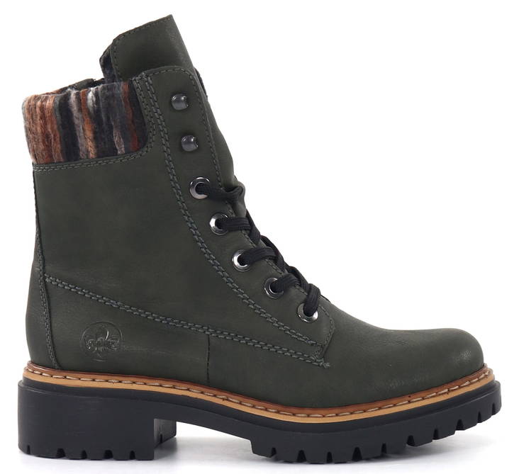 Rieker Ankle boots 72630-54 green - Rieker ankle boots - 134072 - 1