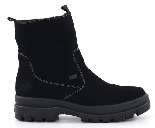 Rieker Slippers sleehak zomerschoen slippers met grote siergesp