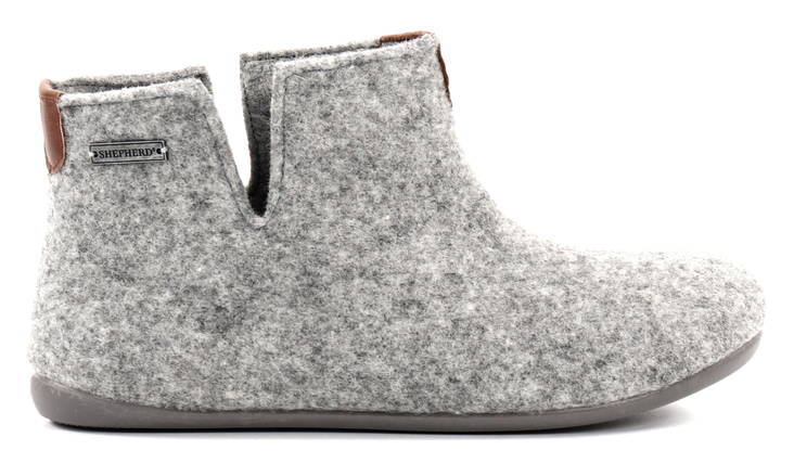 Shepherd Slippers Erik grey - Men's slippers - 132272 - 1