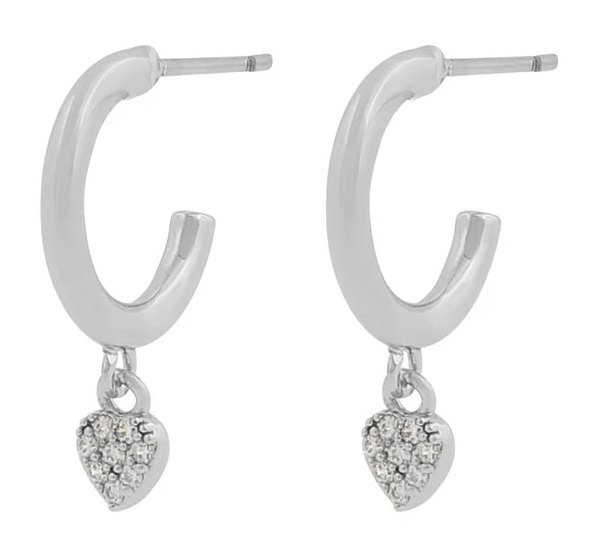 Snö of Sweden Earrings North small s/clear - Earrings - 134952 - 1