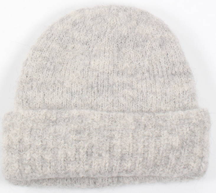 Vero Moda Beanie Nimu wool, Light Gray - Women's beanies and gloves - 124872 - 1