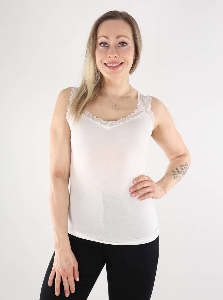 Top Vero Moda snow white - Women's tank tops - 135402 - 1