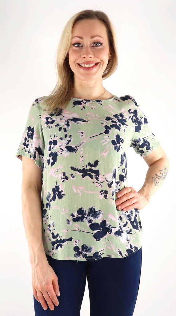 Vero Moda Women's T-Shirt reseda/Mille - Women's T-shirts - 133572 - 1
