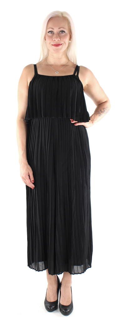 Vila Jumpsuit cropped, Black - Women's trousers - 126492 - 1