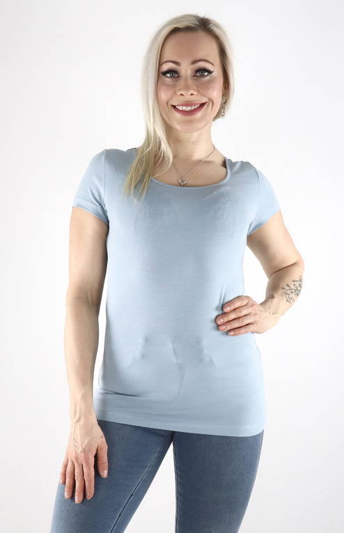 Vero Moda T-Shirt Maxi my blue fog Stilettoshop.eu webstore