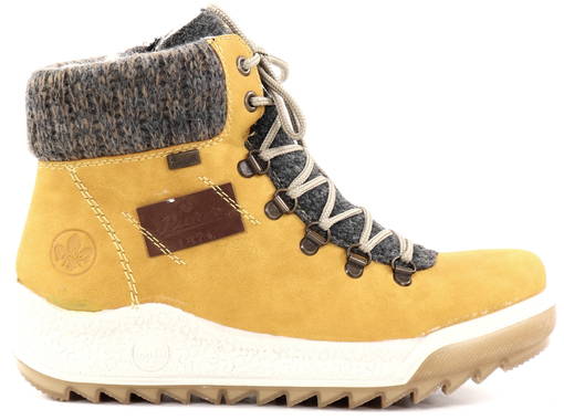 yellow rieker boots