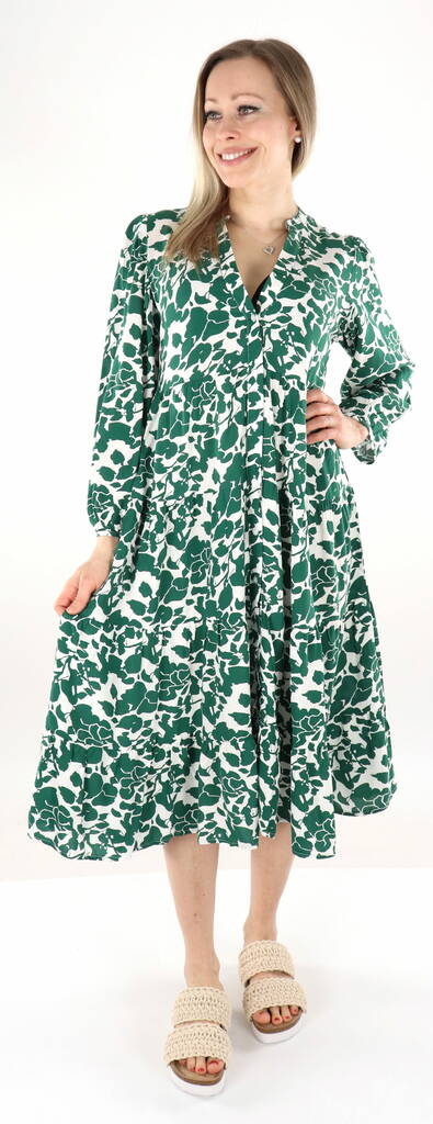 Only dress 7/8 eden / white flow - Dresses and tunics - 135982 - 1