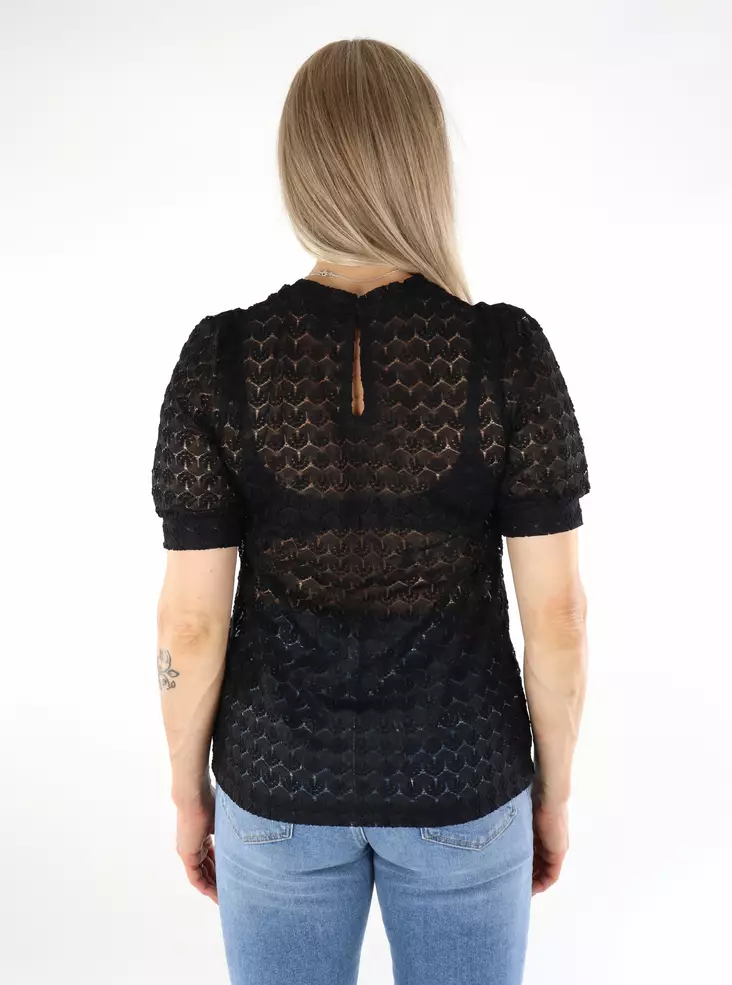 Vero Moda women's t-shirt Lace black webstore