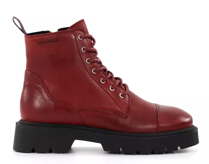 Ten Points women's leather ankle boots Mimmi 60501 red - Women's ankle boots - 136922 - 1