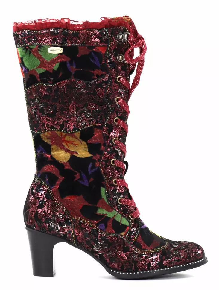 Laura Vita women's boots Elcodieo 103 wine - Women's boots - 137082 - 1