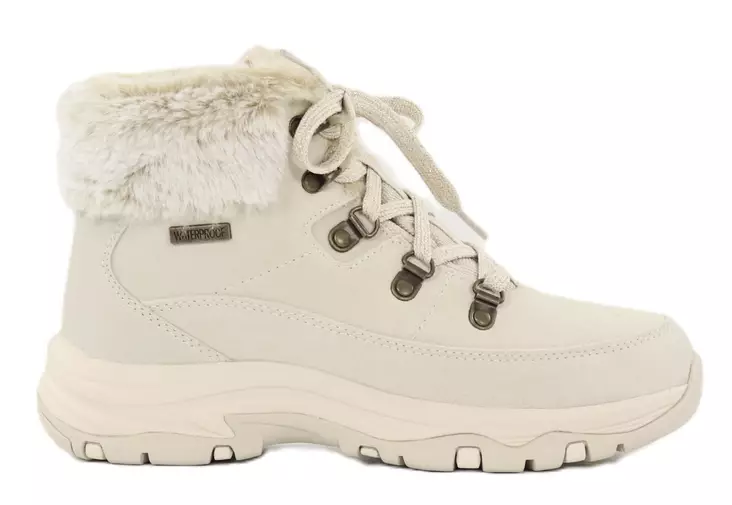 Skechers women's Ankle boots 167882/NAT TREGO - SNOW WORRIES beige - Women's ankle boots - 137152 - 1