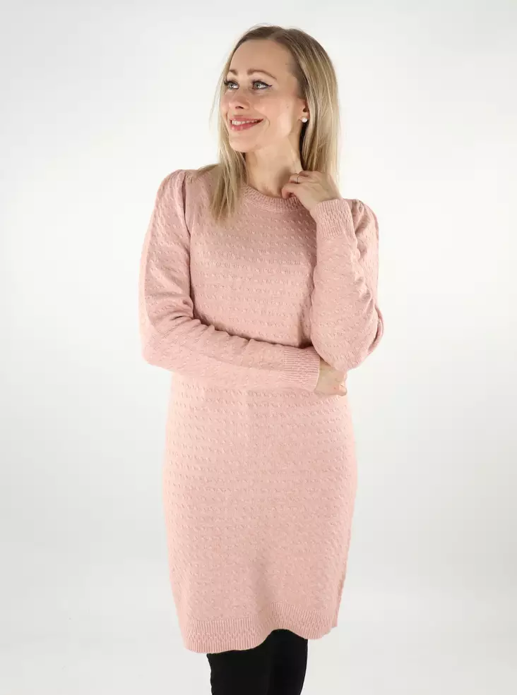 Only Cardigan Katia Puff rose smoke - Women's knitwear - 137332 - 1