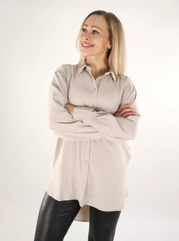 JDY women's dress shirt Lion chateau gray - Women's shirts and blouses - 137372 - 1