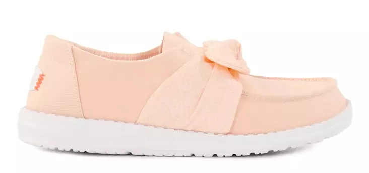 HEYDUDE women's shoes Wendy Bow Essentials pale pink - Women's walking shoes - 138422 - 1