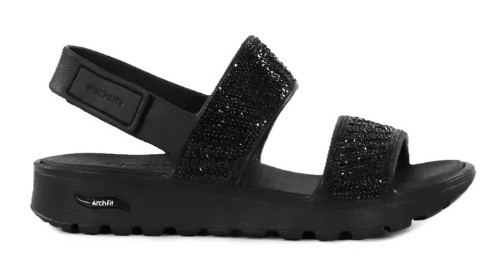 Skechers women's sandals 111531/BBK ARCH FIT FOOTSTEPS - ENCHANT black - Skechers women`s sandals - 138662 - 1