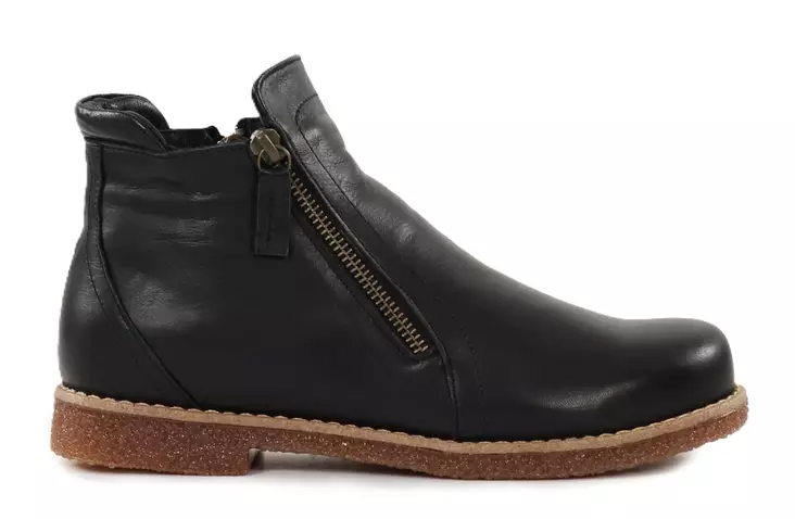 Andrea Conti women's genuine leather ankle boots 0344802-002 black - Women's ankle boots - 138842 - 1
