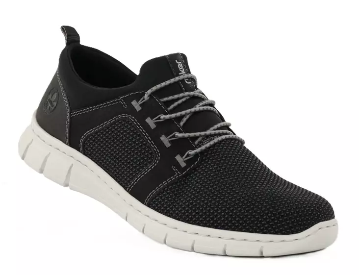 Rieker men's walking shoes B7796-02 black - Men's walking shoes - 138952 - 1