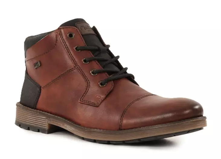 Rieker men's genuine leather ankle boots F4500-24 brown - Men's ankle boots and boots - 139042 - 1