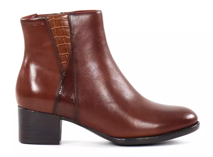 Tamaris genuine leather ankle boots 25366-45 muscat - Tamaris ankle boots - 139182 - 1