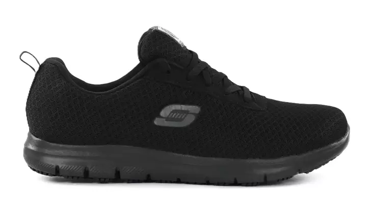 Skechers Work women's work shoes 77210EC/BLK GHENTER - BRONAUGH black - Skechers women's work shoes - 139342 - 1