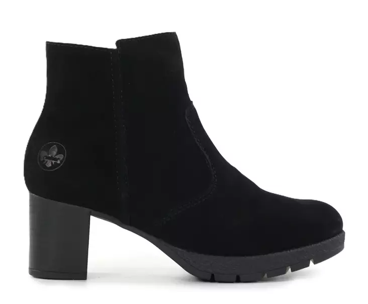 Rieker women's ankle boots 77665-00 black - Rieker ankle boots - 139392 - 1