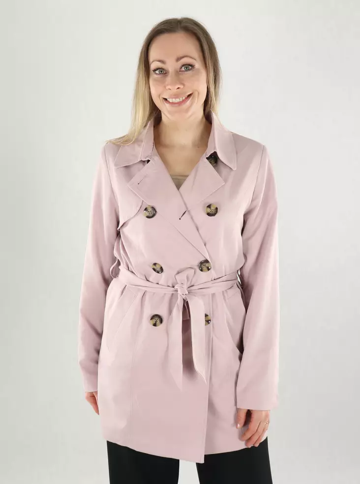 Only women's trench coat burnished lilac - Women's light jackets - 140142 - 1