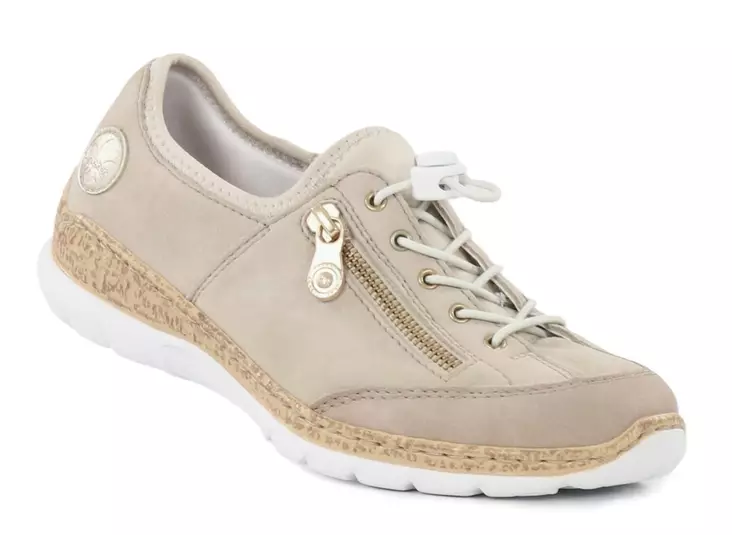Rieker women's walking shoes N42F1-60 beige - Rieker women`s walking shoes - 140262 - 1