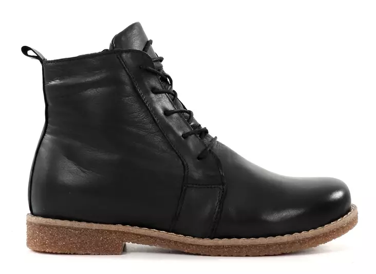 Andrea Conti women's leather ankle boots 0344589-002 black - Women's ankle boots - 137572 - 1