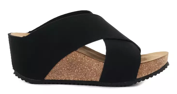 Copenhagen Shoes wedge pumps Frances 23 black - Women's mules - 138512 - 1