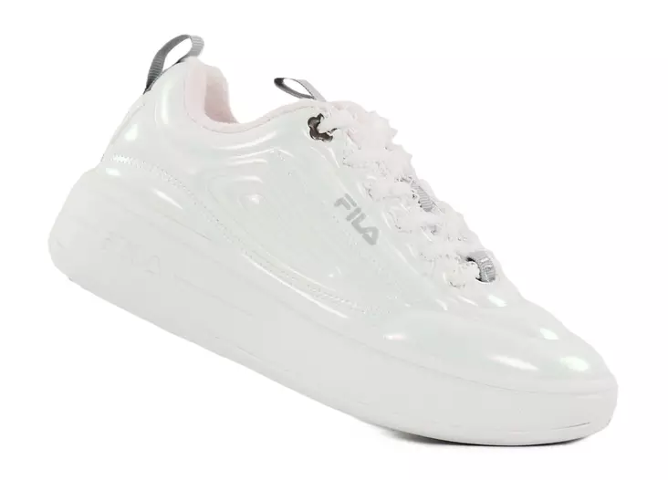 FILA women's pearlescent sneakers FFW0630 white silver - Women's sneakers - 140852 - 1