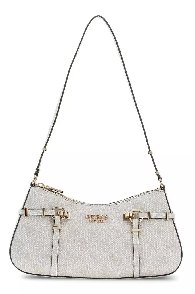 Guess Shoulder Bag Leona bone logo - Handbags - 140472 - 1