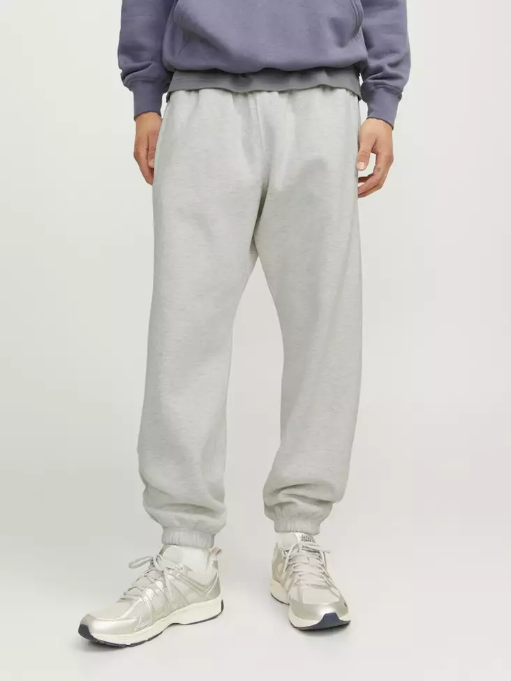 Jack&Jones Sweatpants JPSTBILL JJURBAN EDGE white melange - Men's trousers - 139322 - 1