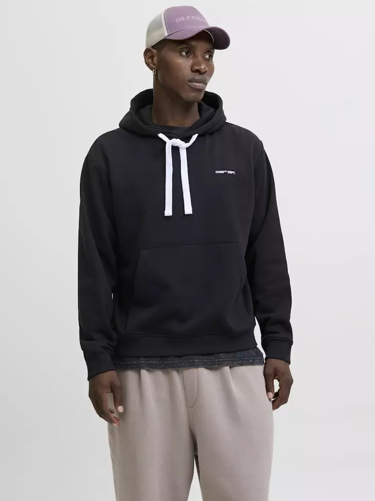 Jack&Jones Hoodie JCOCOVER Graphic - Men's hoodies - 139442 - 1