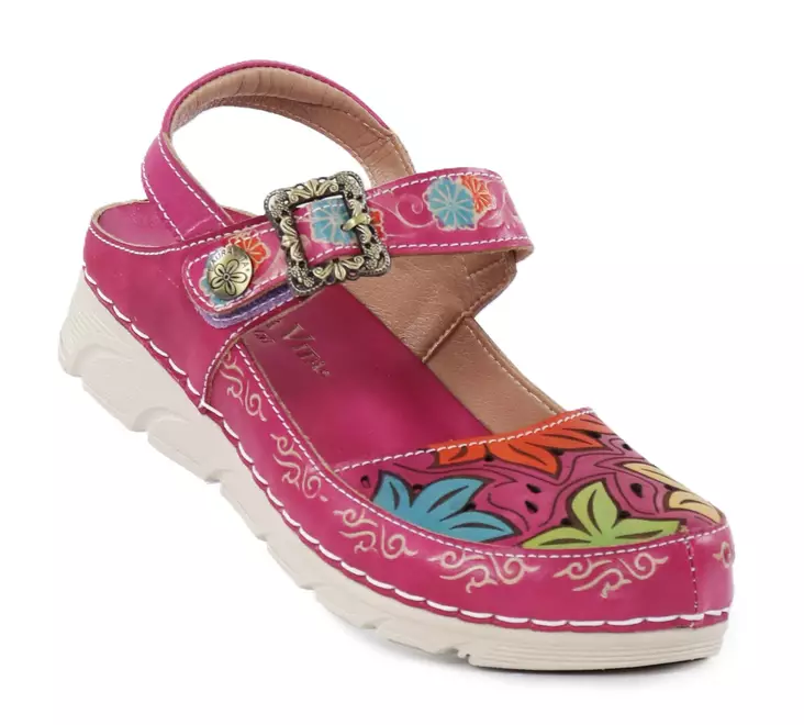 Laura Vita women's sandals Dorry 11 fushia - Women's sandals - 138182 - 1