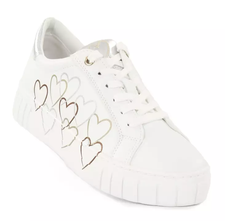 Marco Tozzi women's sneakers 23711-44 white/gold - Women's sneakers - 137952 - 1