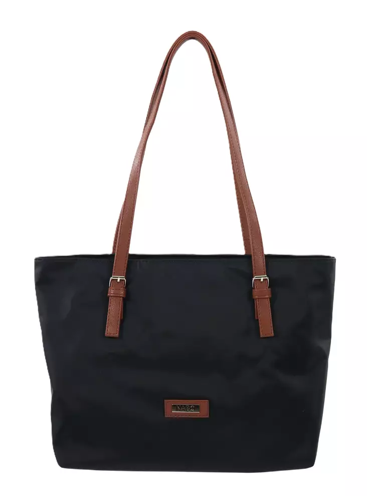 Nabo Bag L2604 black nylon - Handbags - 139582 - 1