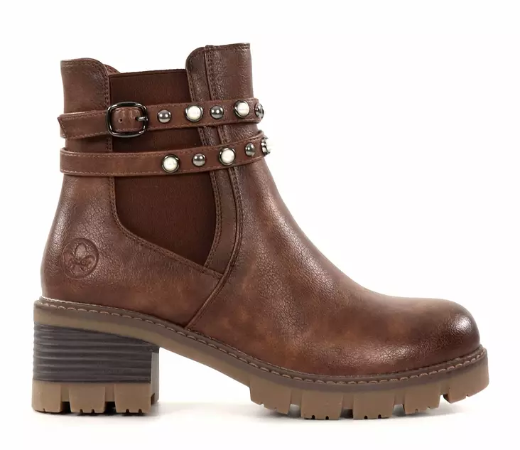 Rieker women's ankle boots 92064-25 brown - Rieker ankle boots - 136892 - 1