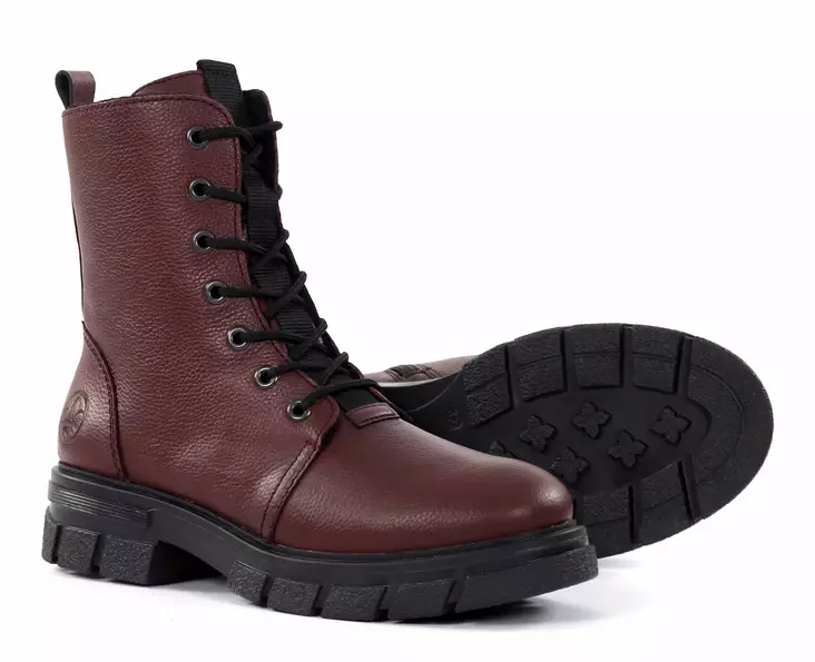Rieker women's ankle boots Z9116-35 red - Rieker ankle boots - 136622 - 1