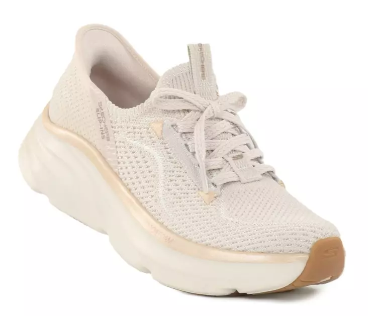 Skechers Women's Sneakers 150584/NTGD - D'LUX VAPOR - EVENING GLOW natural/gold - Skechers women`s sneakers - 138692 - 1