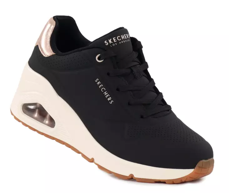 Skechers women's sneakers 177520/BLK UNO WEDGE - HI STEPS black - Skechers women`s sneakers - 138072 - 1