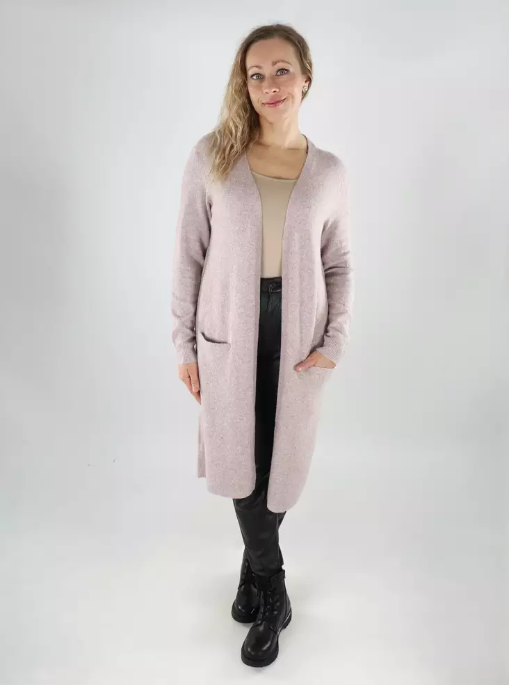 Vero Moda women's long cardigan Cardigan woodrose - Women's knitwear - 139512 - 1