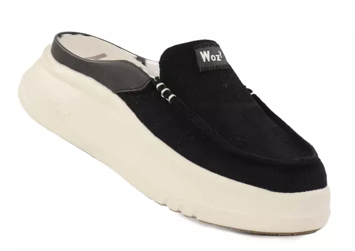Woz? women's mules Jane-Lofty Pizzo black - Women's walking shoes - 138552 - 1