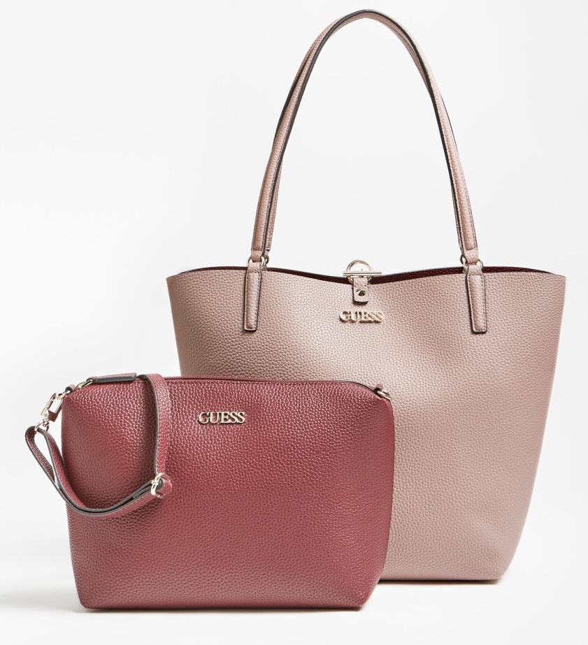 guess reversible bag