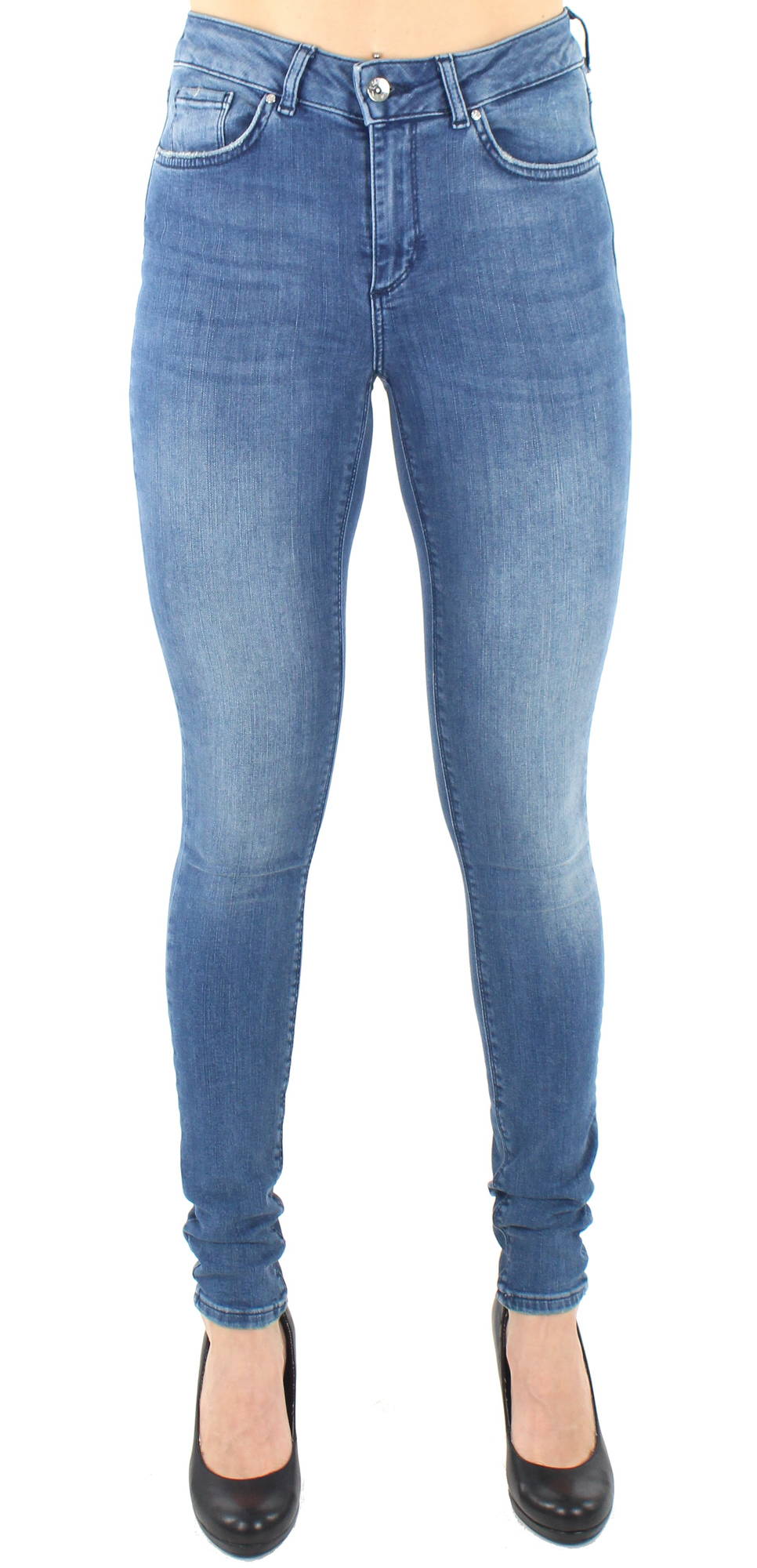 Vero Moda Jeans Lux Mr Slim BA343, Blue webstore