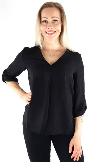 JDY Shirt 3/4, black - Women's shirts and blouses - 131173 - 1