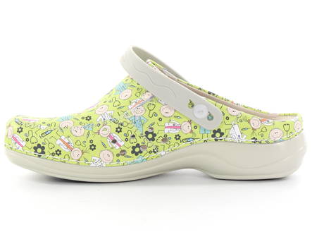 Nursing Care Machine Washable Sandals Leather, playing - Women's work shoes - 126983 - 2
