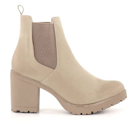 Marco Tozzi Women's Heeled Ankle Boots 25414-41 Taupe - Women's ankle boots - 134783 - 1