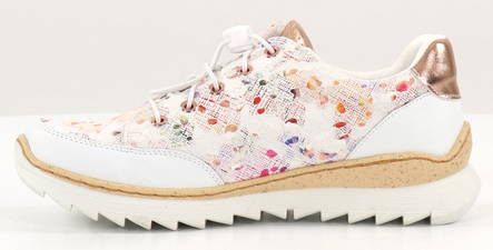 Migant Walking shoes A926-34 white flower - Migant women`s walking shoes - 133273 - 2
