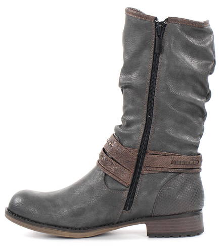 Mustang Boots 1139-624-259 graphit - Women's boots - 127073 - 2