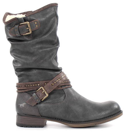 Mustang Boots 1139-624-259 graphit - Women's boots - 127073 - 1